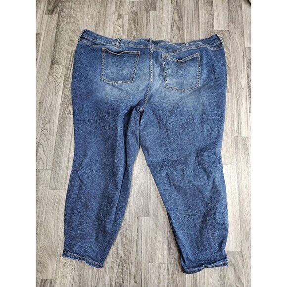 Torrid Jeans Womens 30 Medium Wash Distressed Stretch Ripped Plus Size Skinny - Picture 2 of 12